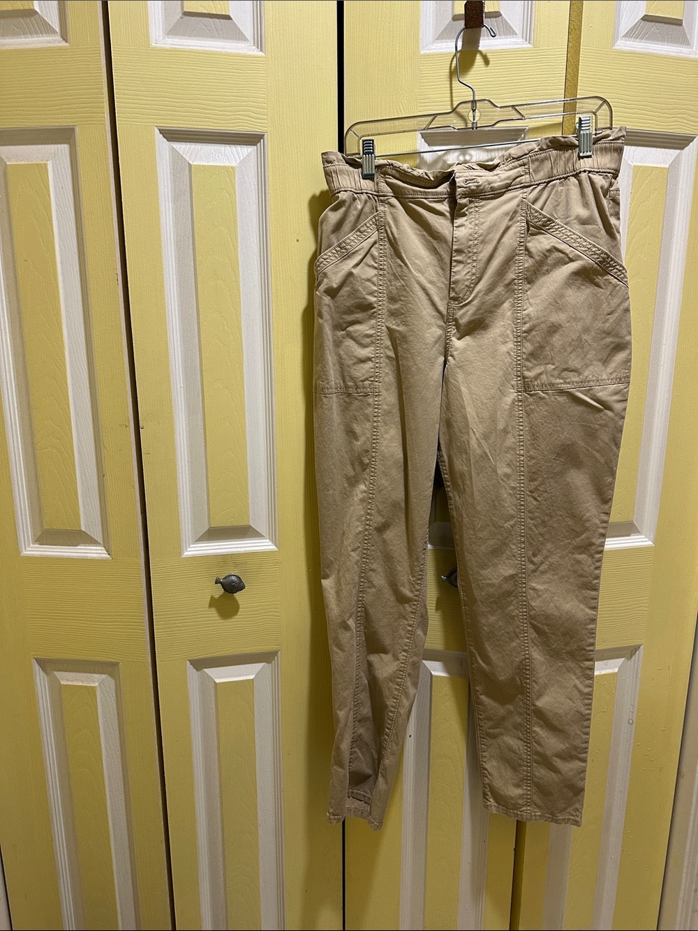 Women’s Casual Tan Utility Pants